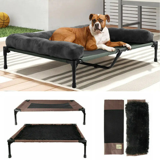 Cooling Elevated Dog Bed - Indoor Outdoor Waterproof