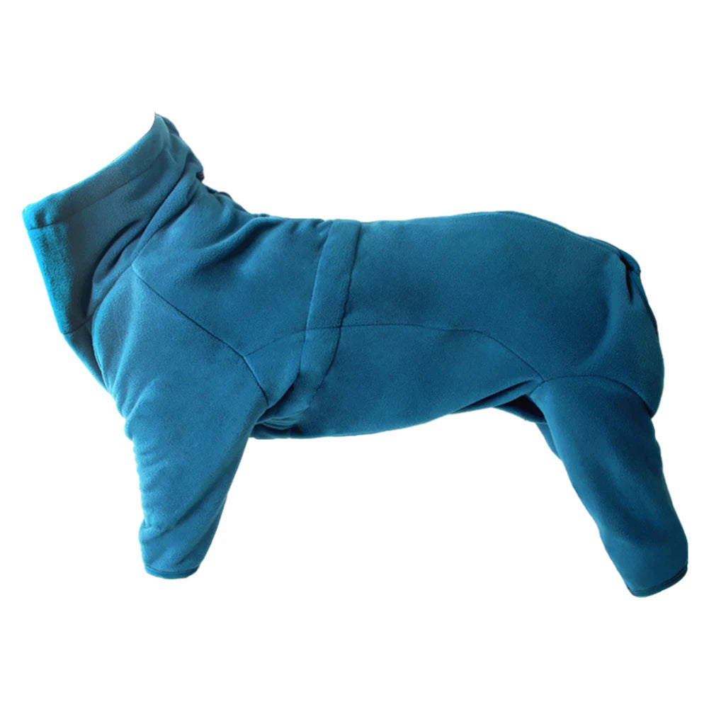 Dog Winter Coat - Soft Pullover Pajamas Cozy Jumpsuit