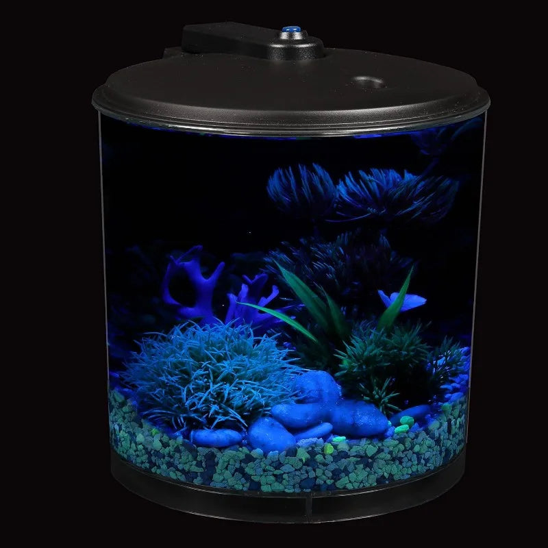 Aquarium with LED Lighting