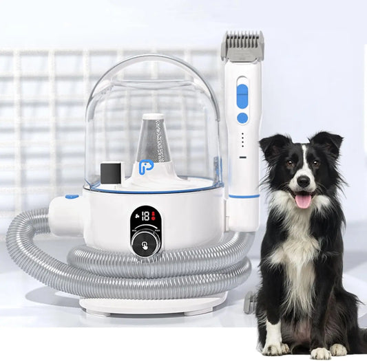 Dog Hair Vacuum Groomer, Shedding Grooming for Dogs