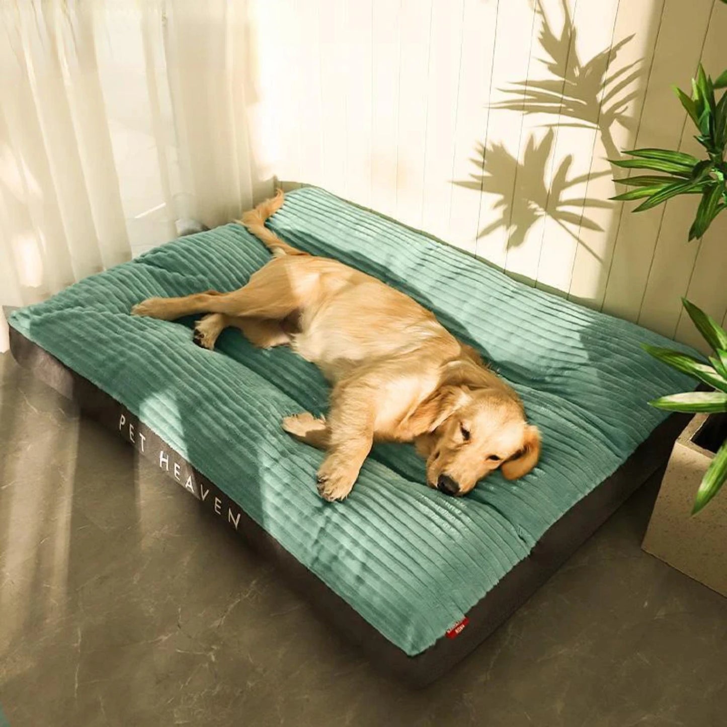 Thicken Soft Large Corduroy Dog Bed -Winter Warm