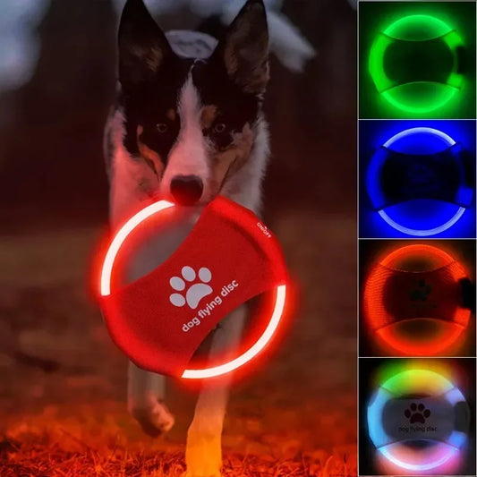 Luminous Flying Discs -Dog Training Discs