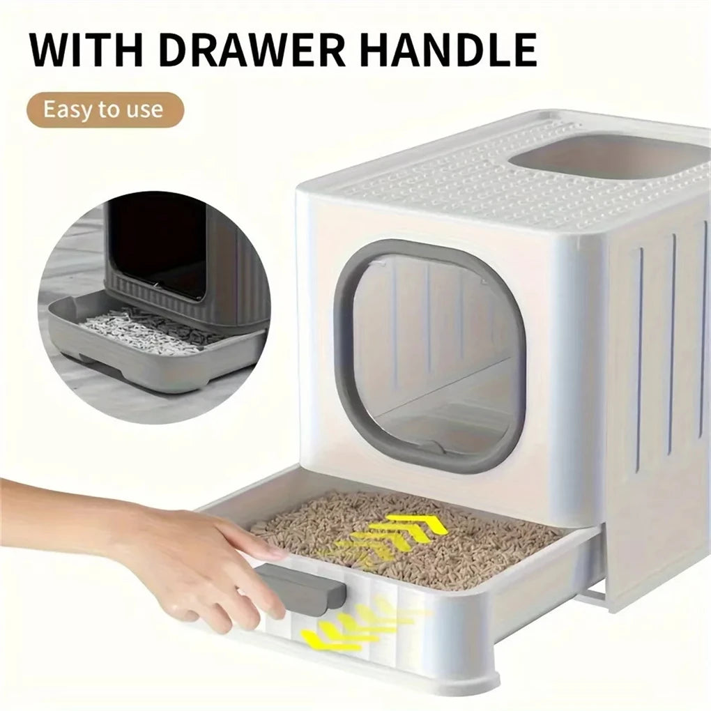 Cat Litter Box Pull Drawer