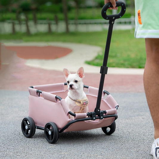 Foldable Pet Stroller - Rolling Pet Cart