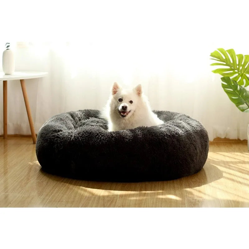 Small Dog Beds - Donut Cuddler Pet Bed