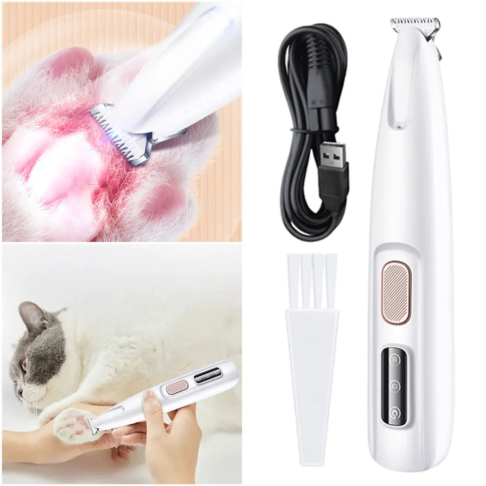 Electric Grooming Clippers , Light Cordless Groomer Trimmer