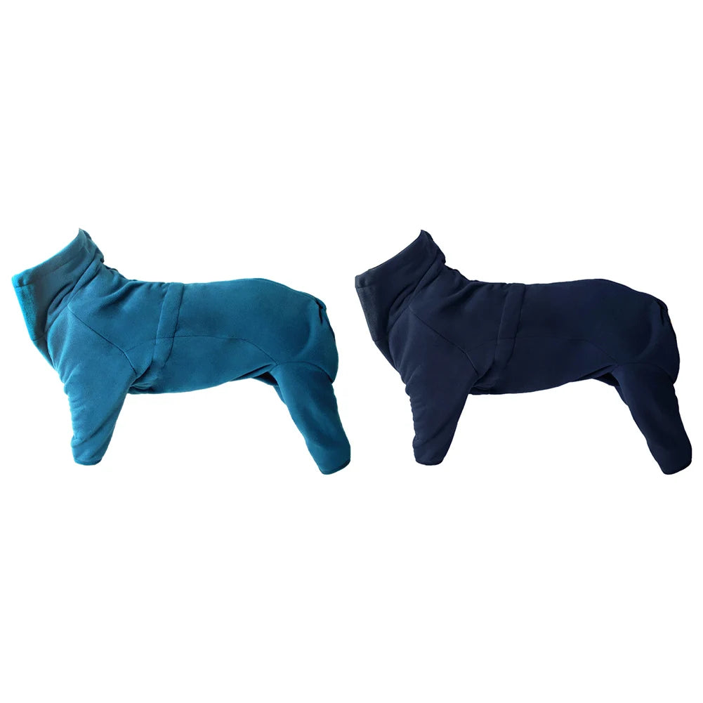 Dog Winter Coat - Soft Pullover Pajamas Cozy Jumpsuit