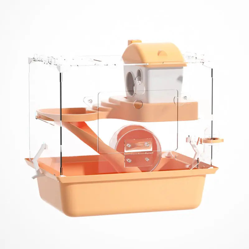 Two Floor Hamster Cage - House Mobile House/Cage