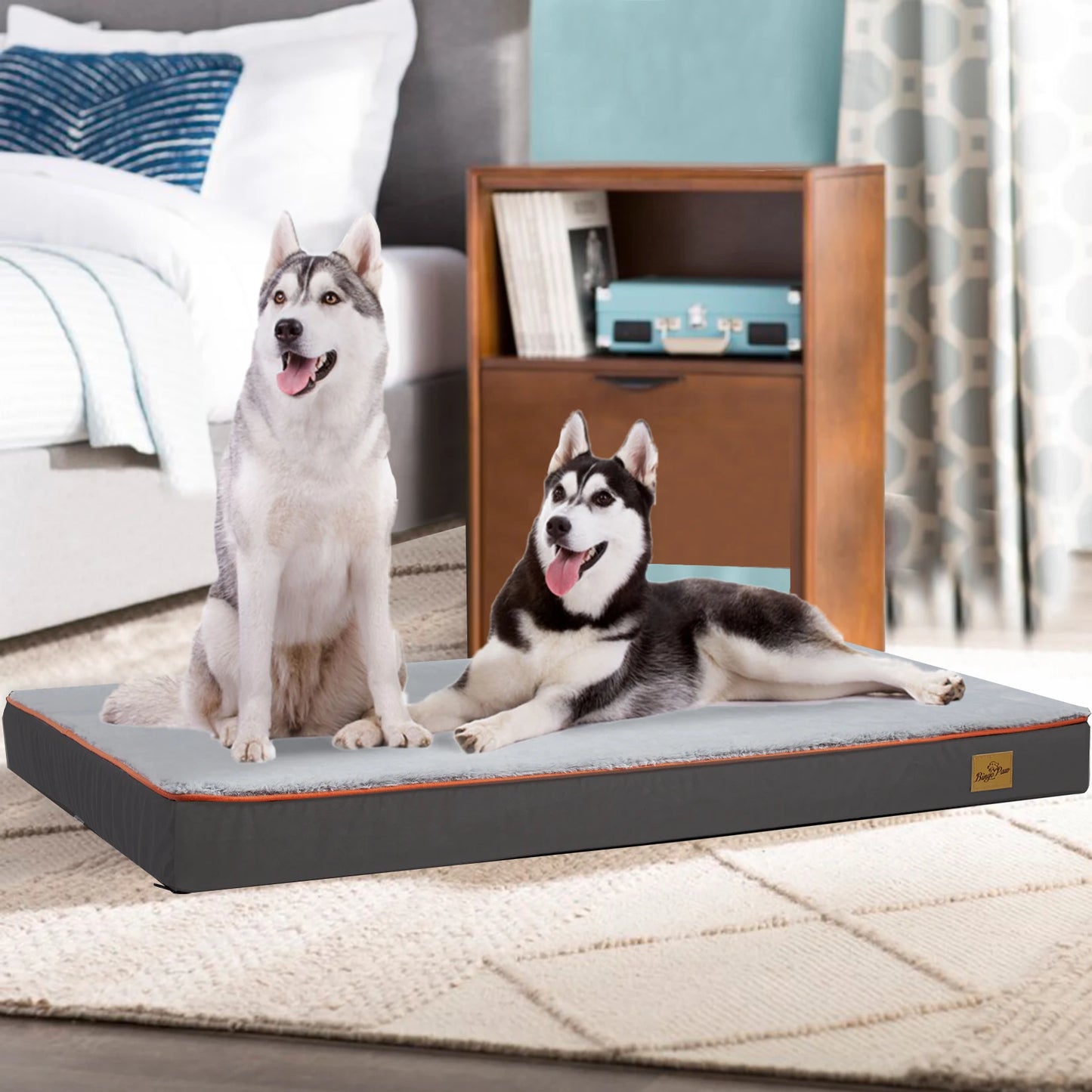 Orthopedic Dog Bed- Waterproof Washable Cover