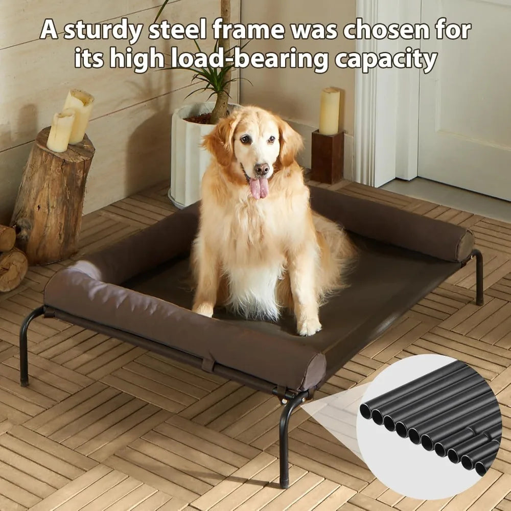 Elevated Cooling Dog Bed - Raised Dog Cot Beds