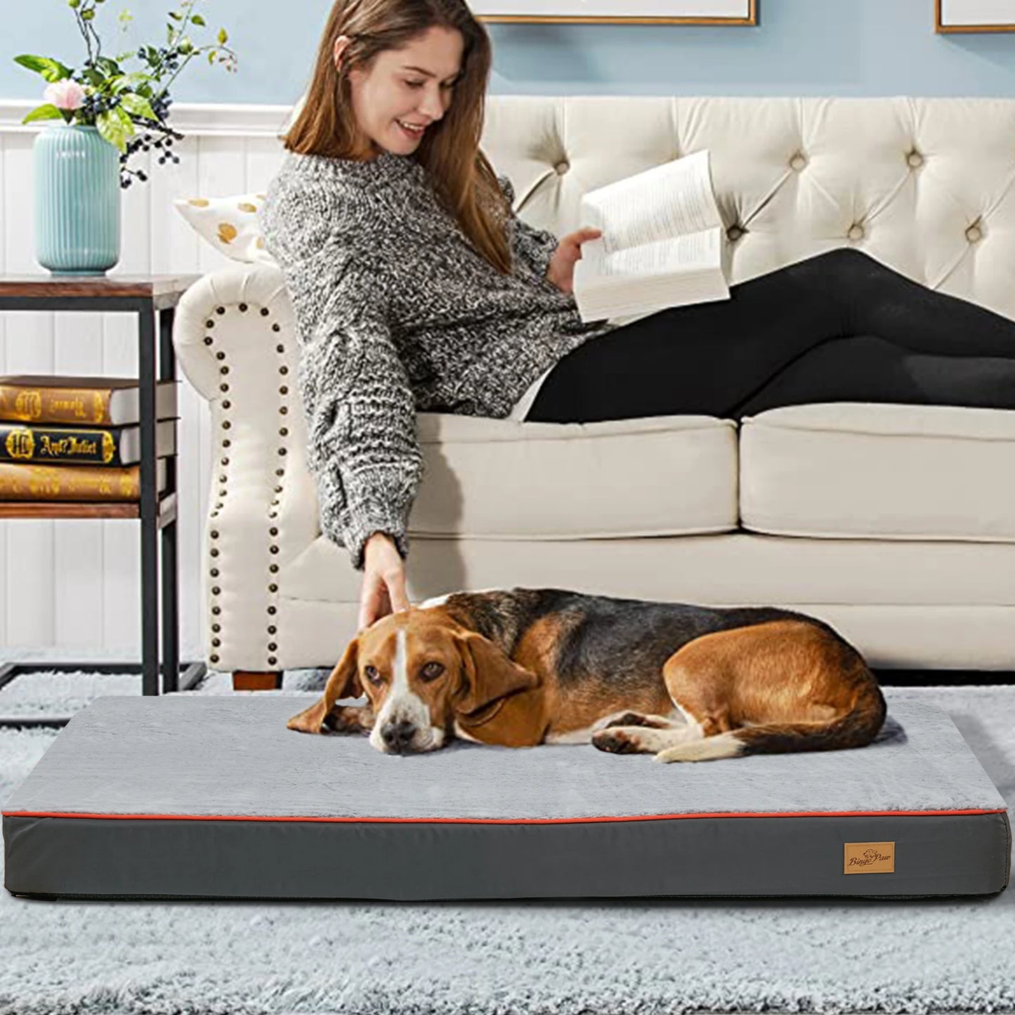 Orthopedic Dog Bed- Waterproof Washable Cover