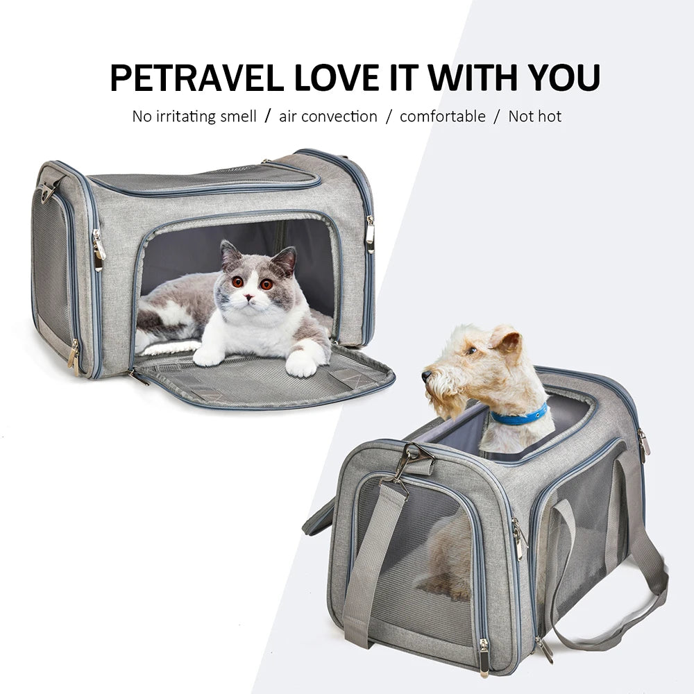 Airline Dog Carrier Bag - Cat/Dog Travel Bags