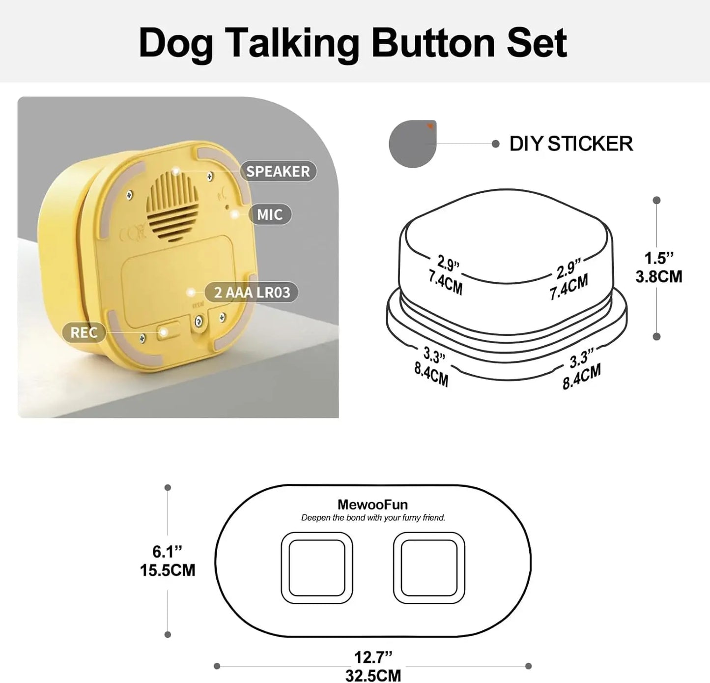 Dog Buttons  Communication Training