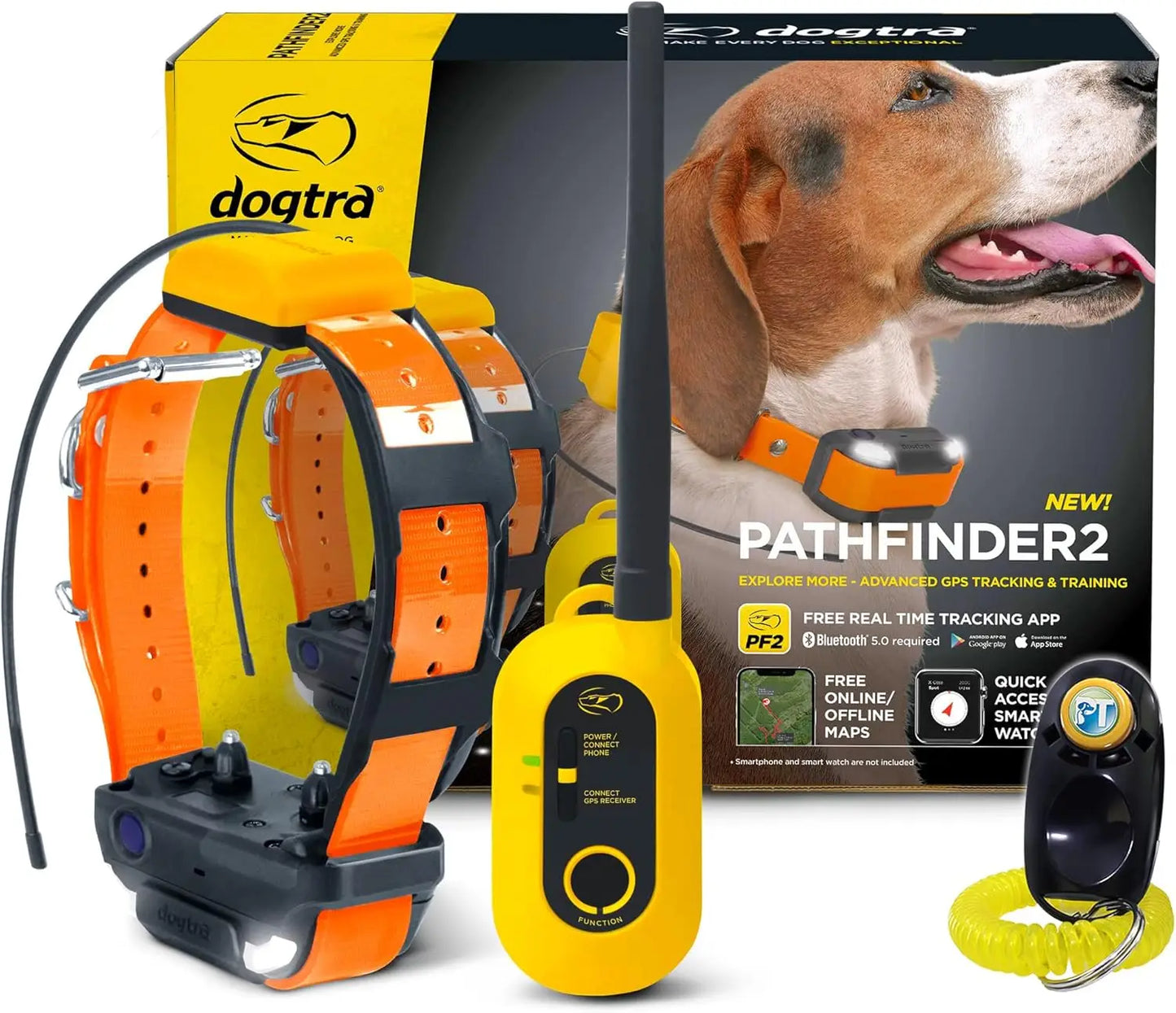 GPS Dog Training Collar with Remote 9 Mile Range