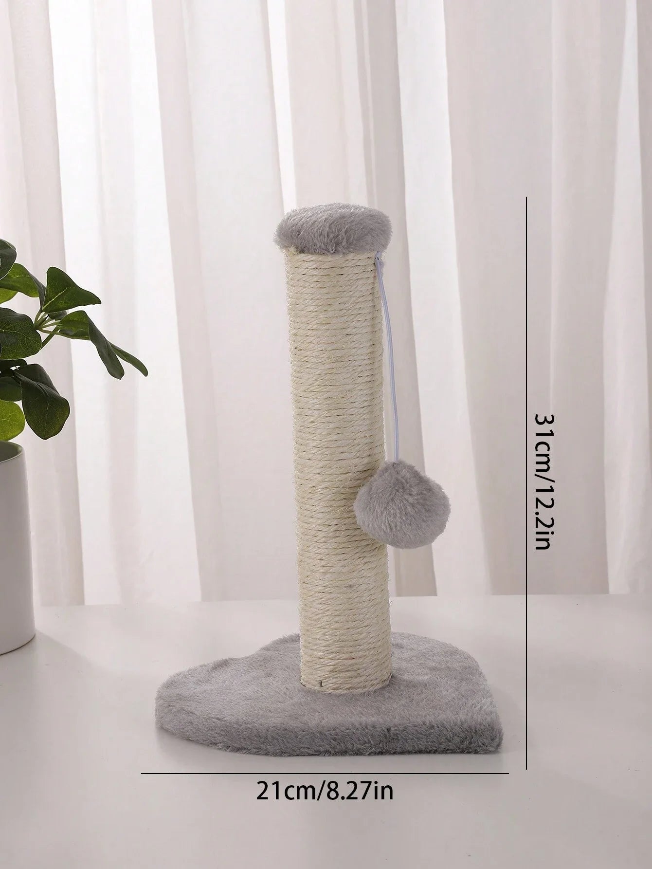 Ball And Cat Scratch Toy - Smart cat toy