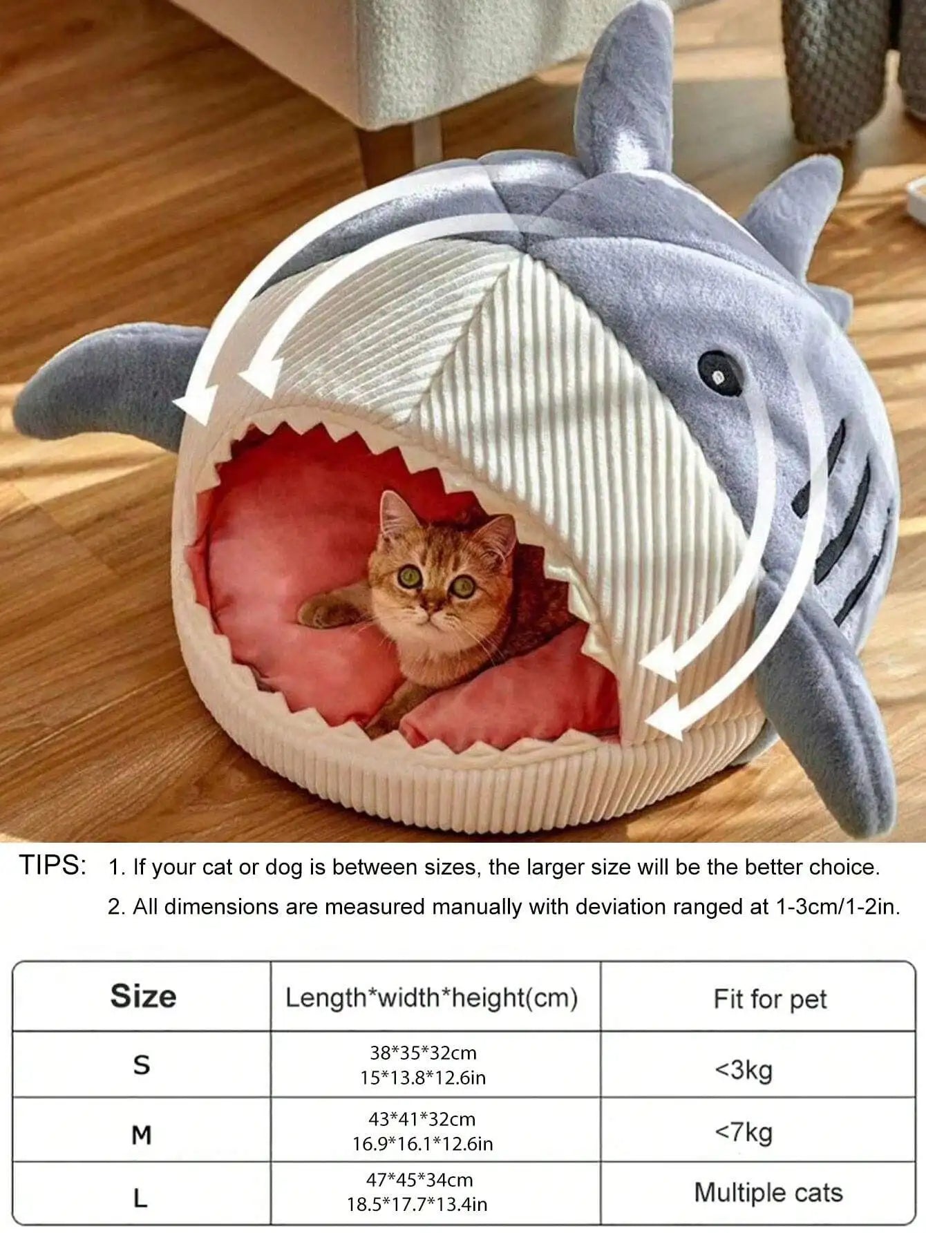 Indoor Cute Cat Bed  - Cozy Pet Bed