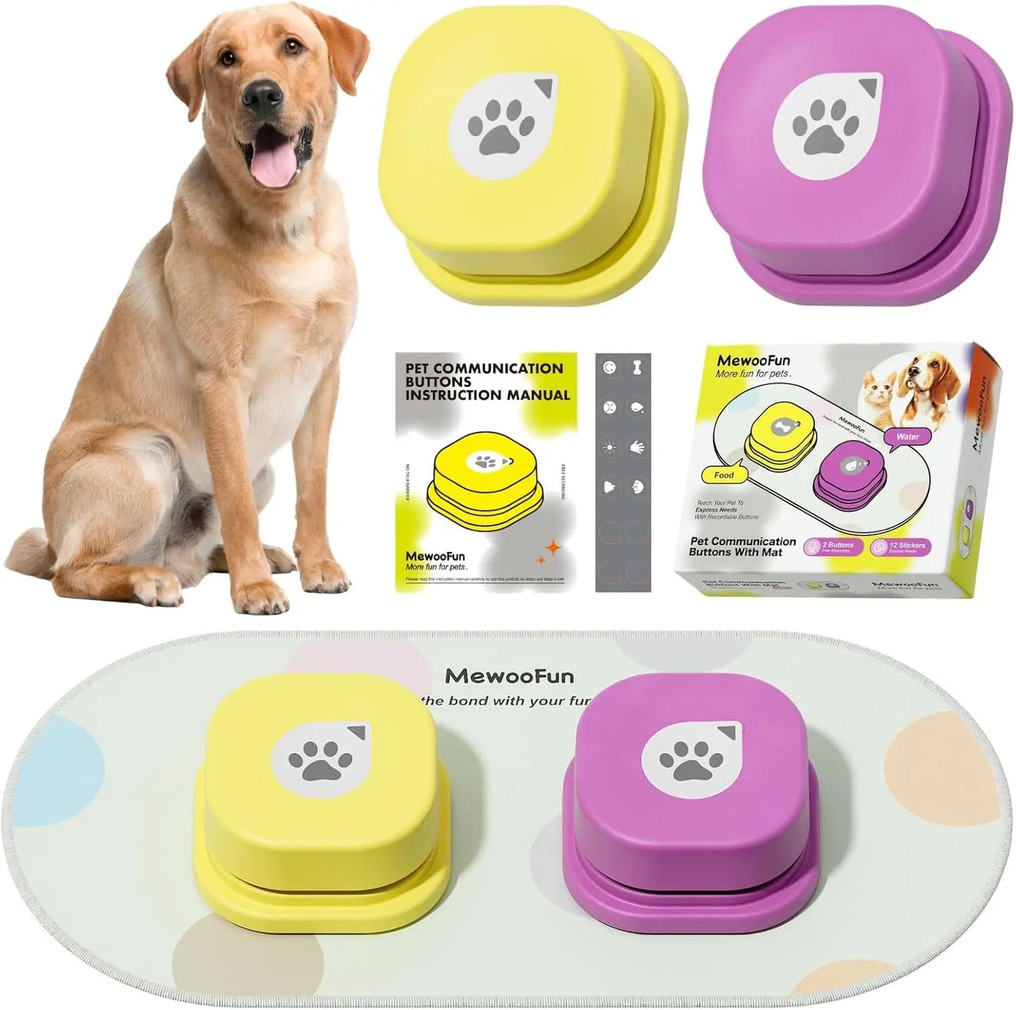 Dog Buttons  Communication Training