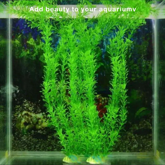 Artificial Green Underwater Plant - Fish Tank Aquarium Decor