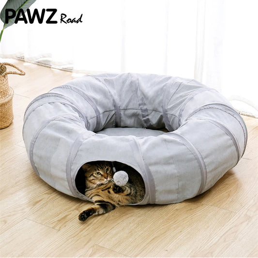 Cat Tunnel Toy - Round Tunnel Chaser